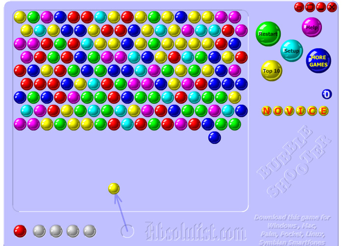 Play Bubble Shooter 1